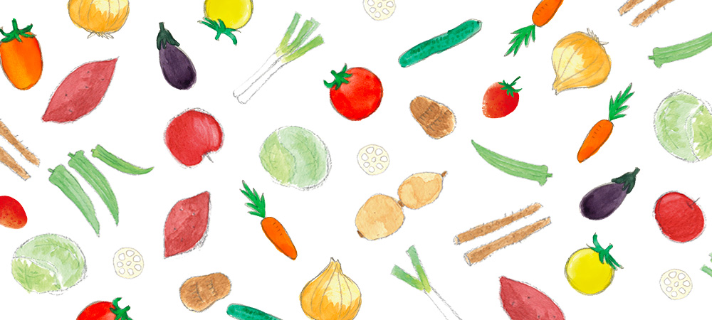 free vegitables and fruits illustration