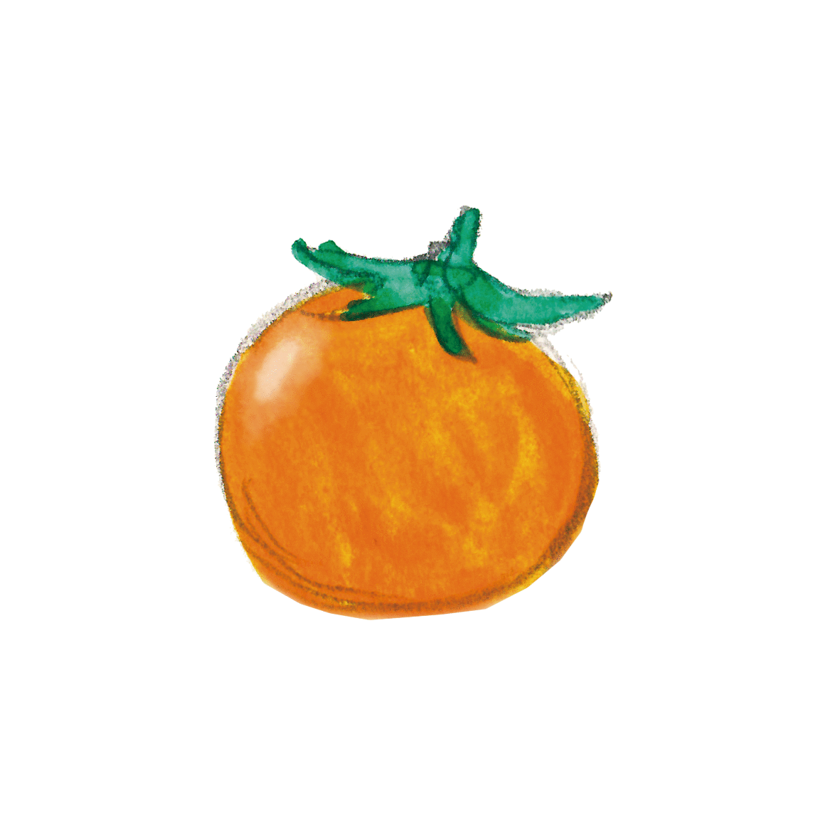 ミニトマトオレンジ色